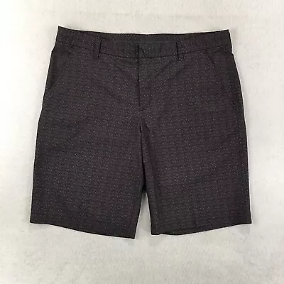 J. Lindeberg Black Print Golf Shorts Men's Size 38 • $21.88