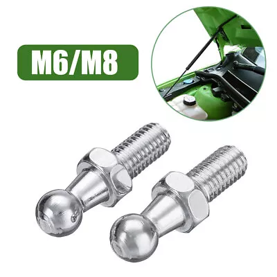 2x M6/M8 10mm Boot Bonnet Gas Strut End Fitting Connector Ball Screw Bolt Tool • $6.88