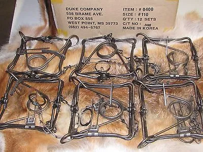 12 New Duke 110 Body Grip  Traps / Muskrat / Rabbit/mink Trapping New Sale • $69.52