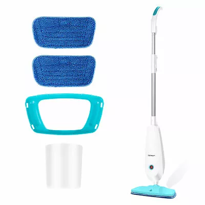 Electric 1100 W Floor Steam Cleaner Steam Mop  W/ Water Tank For Hardwood Carpet • $55.99