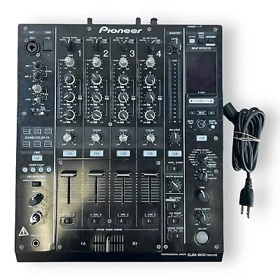 Pre-owned Tested Pioneer DJM-900 Nexus Professional 4 Channel DJ Mixer • $81