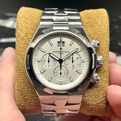 $22997 • Buy Vacheron Constantin Overseas Chronograph 49150/B01A-9095 Box/ Papers 42mm White