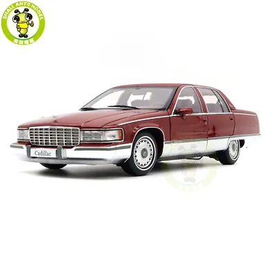 1/18 Diecast Model Car Friends Gifts For Cadillac Fleetwood Red • £199.90