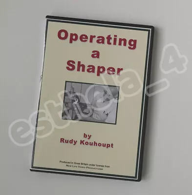 Operating A Shaper Metalworking DVD By Rudy Kouhoupt  • $34.99