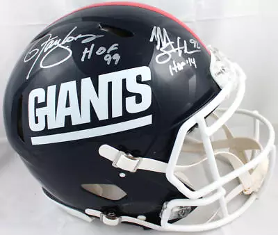 Strahan Taylor Signed Giants F/S 81-99 Speed Authentic Helmet W/HOF-BAW Hologram • $589