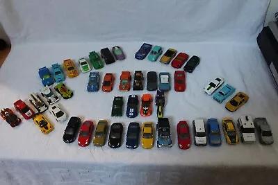 Fantastic Collection Of 46 Diecast Cars Corgi/Matchbox/Hotwheels/Matel/Maisto • £12