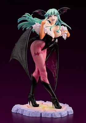 Kotobukiya Dark Stalkers Morrigan Bishoujo Statue 1:7 Scale Original-Japan • $152