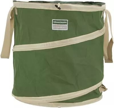 1x Pop Up Reusable Garden Bag 85 Litres Waste Bin Pop-up Refuse Collapsible Sack • £18.69