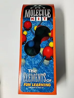 FloraCraft MK2003P Molecule Kit~Elements Chemistry Science Painting Ages 12 & Up • $9.95