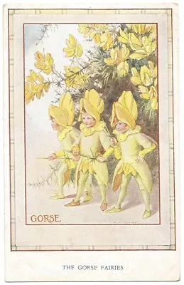Margaret W. Tarrant Painting  The Gorse Fairies  Postcard 1930's • $5.99