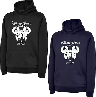 Disney World Florida 2024 Couple Matching Pack Hoodie Mickey Minnie Mouse Top • $23.98