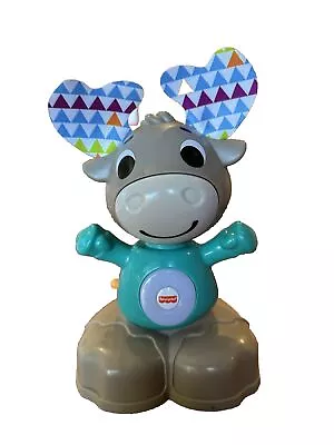 Fisher Price Beatbo Beats Dance & Move Talking Singing Moose 2018 Works! • $10