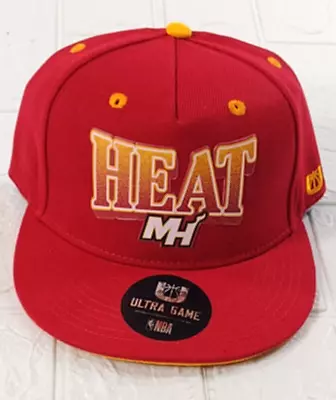 NBA Miami Heat Ultra Game Snapback Cap/Hat Size Teens • $17.69