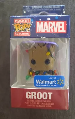 Guardians Of The Galaxy Groot - Holiday Pocket Pop! Keychain Marvel Funko - New! • $10