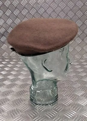 Army Military Style Khaki / Brown Wool Berret / Beret Cap - All Sizes NEW • £7.99