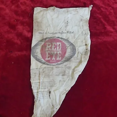 $16 • Buy Vintage Red Eye Country Ham Cloth Bag Smithfield, Virginia