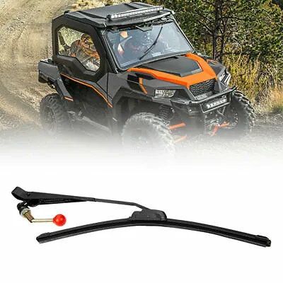 KEMIMOTO Manual Full Windshield Wiper For Can Am X3 Kawasaki Mule Honda Polaris • $12.50