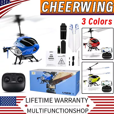 Cheerwing Mini RC Helicopter Camera Remote Control Helicopter Kid Adult Toy A+++ • $29.98