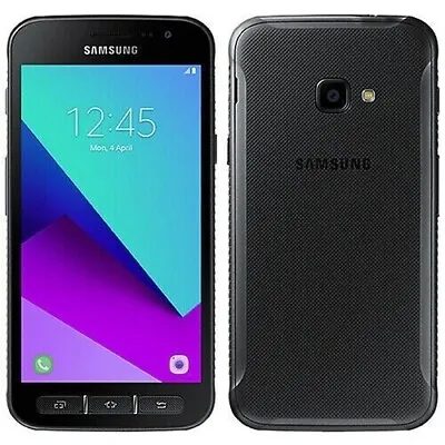 Excellent Condition Samsung Galaxy  XCover 4 Black 16GB  4G Unlocked  Smartphone • £39.99