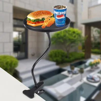 $20.99 • Buy Multi-Functional Food/Drink/Beverage Table Cup Holder 360°Swivel Dining Table