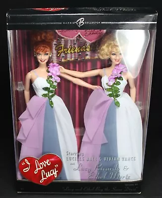 2006 Barbie I Love Lucy  Lucy And Ethel Buy The Same Dress  Doll Set W/ Box • $59.99