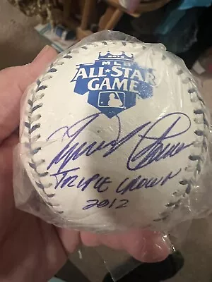 Miguel Cabrera Auto 2012 MLB All Star Game Baseball “Triple Crown 2012” Rare • $300