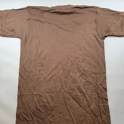 NWOT Military Undershirt T-Shirt Tan Size Small 100% Cotton Crew Neck • $8.49