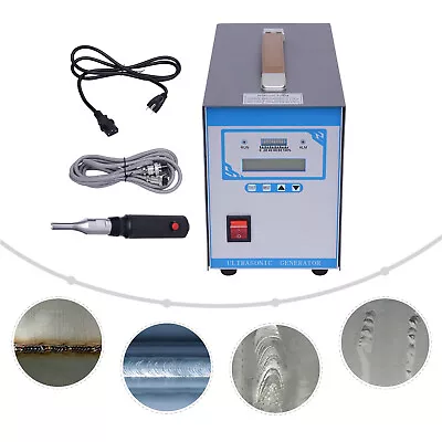 110V Portable Ultrasonic Plastic Welder Ultrasonic Spot Welding Machine  • $329.52