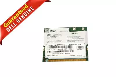 Dell Latitude D700 700M X300 8600 Wireless 802.11b Mini-PCI Wi-Fi Adapter U2027  • $9.99