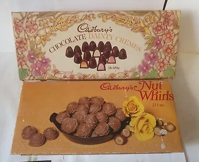 2 Vintage Cadbury's Chocolate Boxes • £6.99
