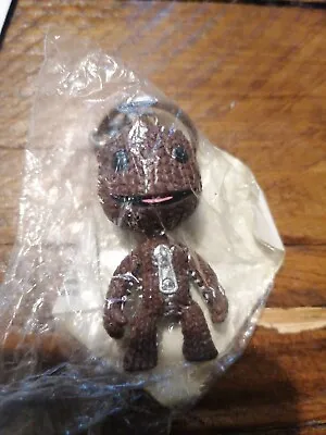 Little Big Planet Sackboy  Figure Keyring Official  - BRAND NEW SEALED • £18.99