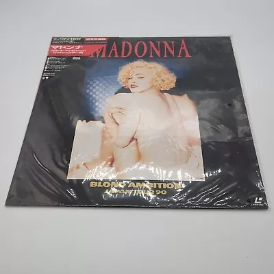 Madonna Blond Ambition Japan Tour 90 Laserdisc WPLP-9044 • $38.39