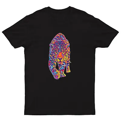 The Rainbow Jaguar For Adults Tee Classic   Mens T-Shirt #DM • £9.99