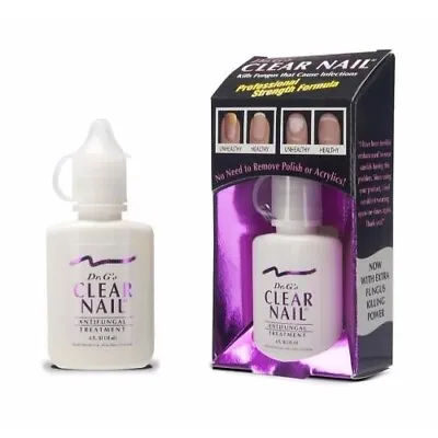 Dr. G's Clear Nail Anti-fungal Treatment 0.5 Oz Best For Fungus Treatment • $12.99