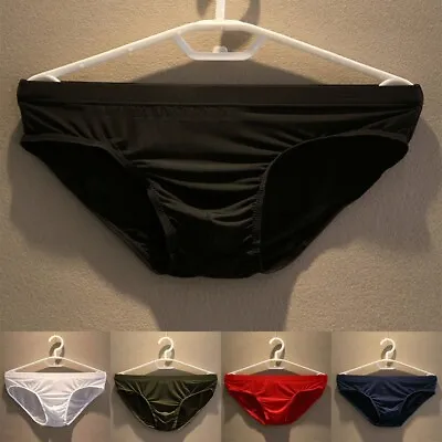 £5.06 • Buy Men Mesh See-Through Underwear Bikini Brief G-string Underpants Shorts