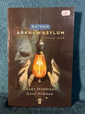 Batman: Arkham Asylum By Grant Morrison And Dave McKean • $24.95