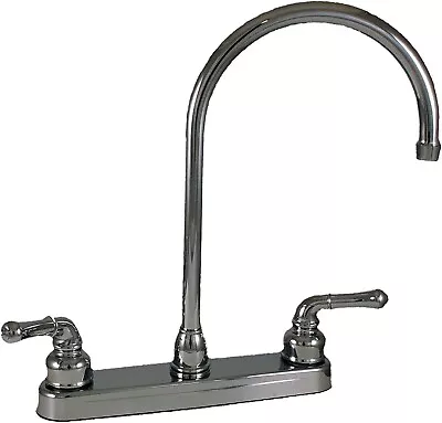 U-YCH800GS Chrome 8  Hi-Arc Kitchen Faucet With Tea Pot Handles • $38