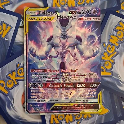 Mewtwo And Frieza Tag Team Pokemon Card  • $13