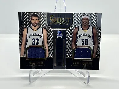 2014-15 Select Double Team Jerseys 149/149 Rare # Zach Randolph Marc Gasol #19 • $14.99