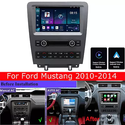 9  Android 13 Stereo Radio NAV GPS FM WIFI For Ford Mustang 2010-2014 W/ Carplay • $258.38