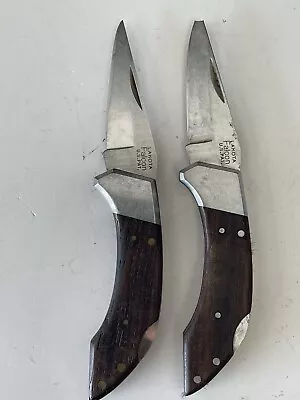 Lot Of 2. Vintage Lakota Falcon USA PAT -MOKI JAPAN Folding Pocket Knife. Read! • $59.95