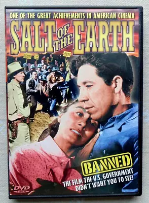 Like New! Salt Of The Earth (1954) Dvd Region 1 Free P&p! • £9.95