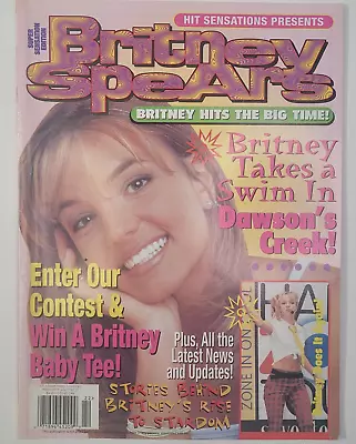 VTG Magazine Hit Sensations Presents Britney Spears (Hard To Find) Vol 1 No 22 • $30.99