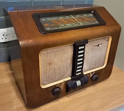 Quality 1940's HMV 1117 Valve Radio Broadcast Receiver For Restoration • $74.64