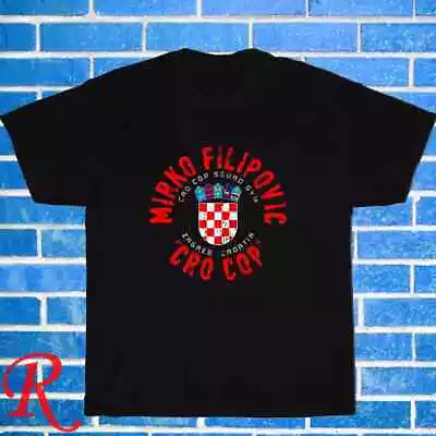 New Mirko Crocop Filipovic Logo Black/Grey/Navy/White  Unisex T-Shirt S-5XL • $22.99
