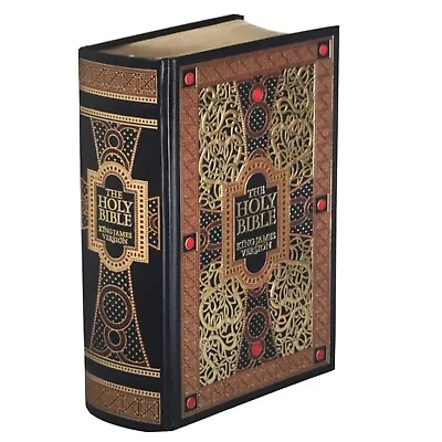 $27.95 • Buy ❤️THE HOLY BIBLE King James Version Gustave Dore Illustrated Leather Bound NEW
