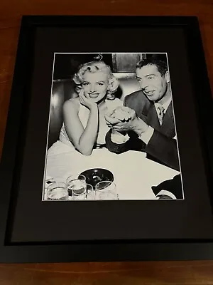 Beautifully Framed And Matted 8x10 Photo Joe DiMaggio & Marilyn Monroe • $29.95