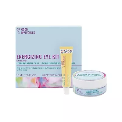 Good Molecules - Eye Kit - Yerba Mate Wake Up Eye Gel & Energizing Eye Patches • $28.50