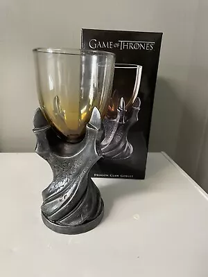 Game Of Thrones Dragon Claw 12 Oz Goblet Collectible Glass  • £23.75