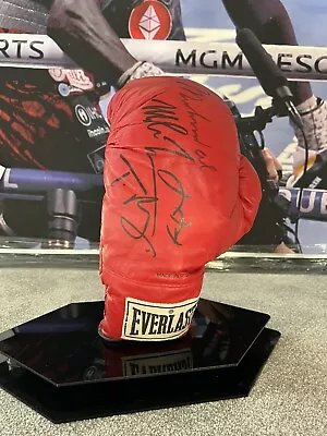 Tyson Fury Mike Tyson Muhammad Ali Autographed Signed Boxing Glove • £4500